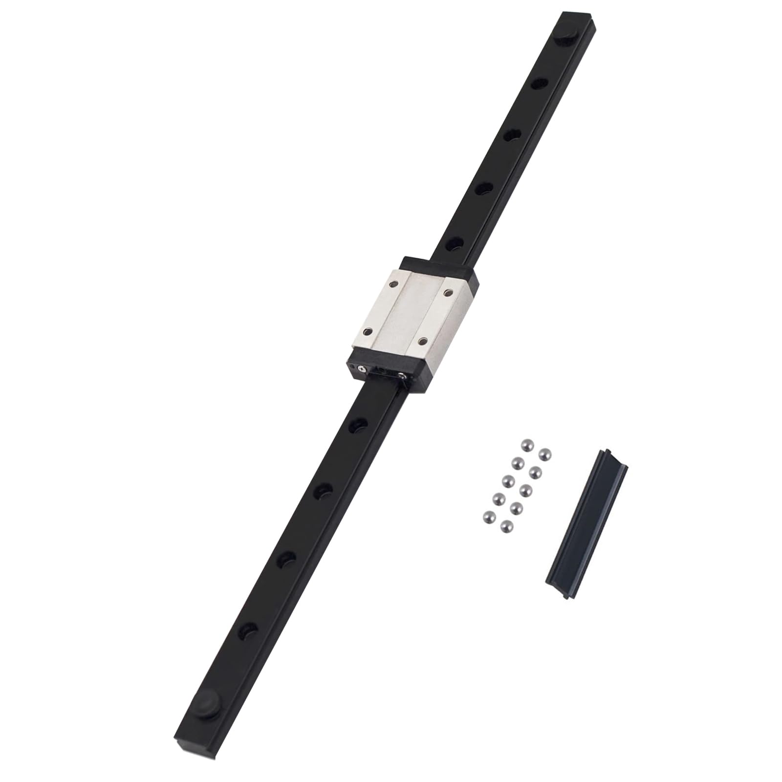 KGTCN 350mm Length MGN12 Black Miniature Linear