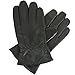 Alpine Swiss Mens Touch Screen Gloves Leather Thermal Lined Phone Texting Gloves