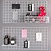 Kaforise Painted Wire Wall Grid Panel, Multifunction Photo Hanging Display and Wall Storage Organizer, Pack of 2, Size 15.8
