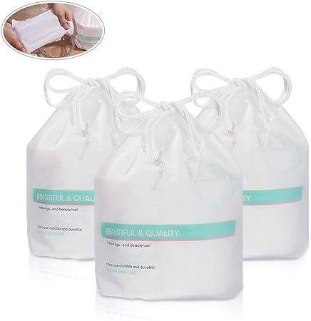 Amazon 3パック使い捨てクリーニングフェイスタオルフェイシャルクリーニングソフトコットンティッシュワイパー手ぬぐいドライクレンジング拭き取り用フェイスアイメイク残渣 100個 ロール Kndjspr メイク道具 フェイスケアツール 通販