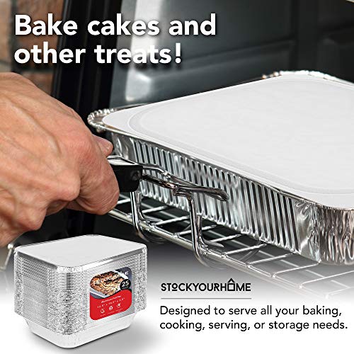 5 9x13+Aluminum+Foil+Pan+Lid