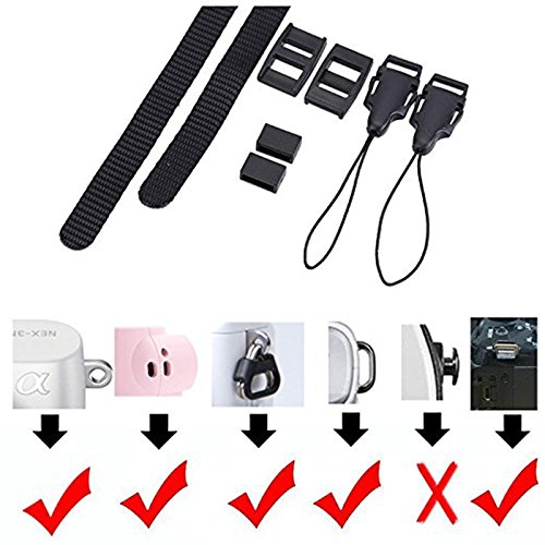Eorefo CAI-Neck Strap Camera Strap Bohemia Shoulder Neck Universal Camcorder Belt Strap for All DSLR Camera Nikon Canon Sony Olympus Samsung Pentax Fujifilm Colorful
