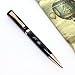 Creoly Black Marble and Rose Gold Cute Ballpoint Pen Gift Set For Women - Refillable Aesthetic Pen Set with Black Ink, By Elmina