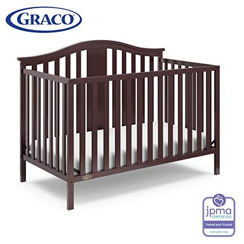 Graco Solano 4in1 Convertible Crib, Easily Converts to Toddler Bed