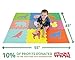 Woodland Animals Play Mat ~ Non Toxic Crawl Mat with Softer, Thicker EVA Foam for Fall Protection, 9 Tiles + 9 Inserts + 12 Borders, Patent Pending, 4.5