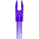 Bohning F Nock - .166 Shafts (4mm, VAP, Nano, Micro), 12 Pack, Purple