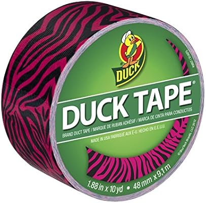 Single Roll Whale of a Time Duck Brand 284169 Printed Duct Tape 1.88 Inches x 10 Yards