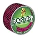 Duck Brand 280338 Printed Duct Tape, Pink Zebra, 1.88 Inches x 10 Yards, Single Roll