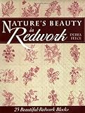 Nature's Beauty in Redwork by Debra Feece