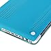 GMYLE Iris Blue Ocean Pattern Soft-Touch Frosted Hard Case Cover for Old MacBook Pro 13 inch with CD-ROM (Model: A1278) [2009-2014 Release]