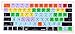 XSKN Avid Pro Tools Silicone Keyboard Cover Skin for Apple 2015 Released Magic Keyboard MLA22LL/A MLA22B/A A1644 US&EU Versions