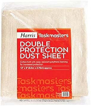 Harris Contractor 309 Contractor Cotton Dust Sheet 12ft X 9ft