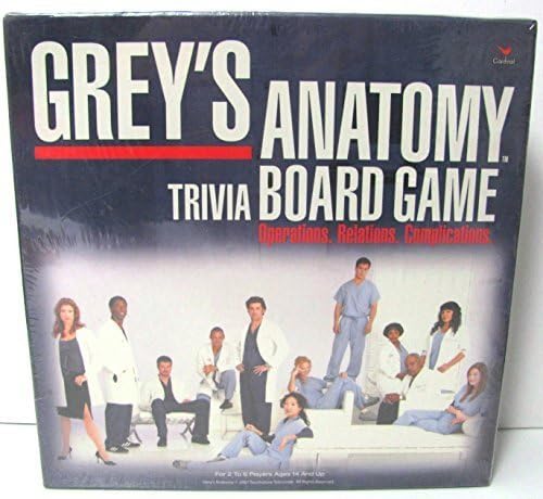 5star Td Grey S Anatomy Trivia Board Game Buy Online At Best Price In Uae Amazon Ae