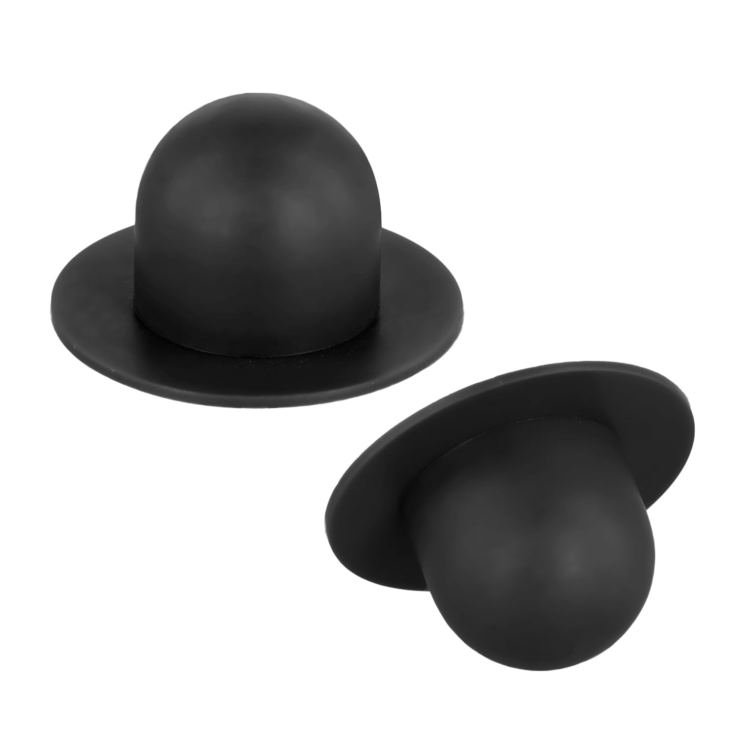 2pcs Replacement Pool Plugs for Above Ground Pool, Pool Wall Plug Filter Pump Strainer Hole Stopper Compatible with Intex and Bestway 28270 28271 28272 28273 26700 (Black)