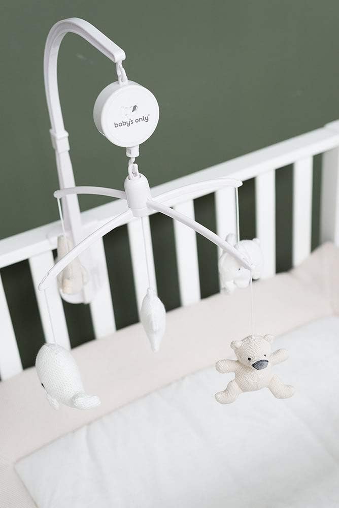 Baby's Only, Music Mobile Baby, With Knitted Figures, Baby Music Box with Music, Easy to Install, Mobile Baby with Music - Image 4