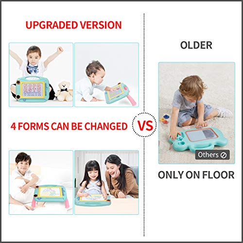 MIZIKUSON Magnetic Drawing Board for Kids and Toddlers, Easy Erasable Doodle Sketch Pad Board Educational Toys Writing Tablet Gifts