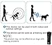 Zadyx Anti Barking Handheld 3 in 1 Pet LED Ultrasonic Dog Trainer Device - Electronic Dog Deterrent/Training Tool/Stop Barking