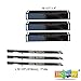 bbq factory Replacement Grillware GGPL-2100 Grill Burners, Heat Plates-3pack