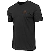 Beretta Men's Legacy Casual Durable Active Wear Ribbed Crew Neck Logo Print Double Needle Hems Short Sleeve T-Shirt