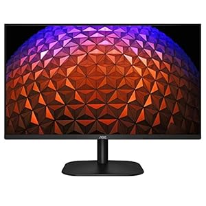 AOC 27B2H 27″ Full HD IPS Monitor, 3-Sided Frameless & Ultra Slim Design, HDMI and VGA inputs, Lowblue Mode, VESA compatible,Black