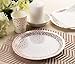 Juvale 48-Pack Rose Gold Paper Plates, Party Supplies for Appetizer, Lunch, Dinner, and Dessert, 9 Inches in Diameter