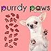 Purrdy Paws Soft Nail Caps for Dog Claws RED X-Large