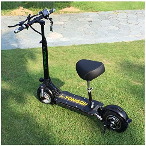 TONGQIAN Electric Scooter 1000W 50km/h - Driving Range 55 Miles,26Ah 48V Lithium Battery and 400 lbs Load Weight