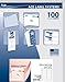 Ace Label Mailing, Address & Shipping Labels for Laser and Inkjet Printer, 5161 Sized, 4 x 1 Inches, Pressure-Sensitive Labels, White, 100 Sheets, 20 per Sheet, 37500L