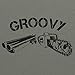 UGP Campus Apparel Groovy - Undead Zombie Hunting Chainsaw Shotgun Boomstick T Shirt - Large - Heather Military