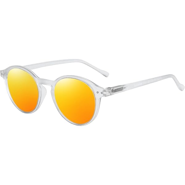 Amazon.com: Web Round Sunglasses WE0211 28G Gold/Black 128mm  display picture 3