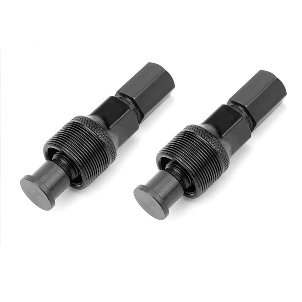 VOANZO 2PCS Crankset Extractor Bicycle Crank Removal Tool for Mountain Bike Folding Bikes -Black