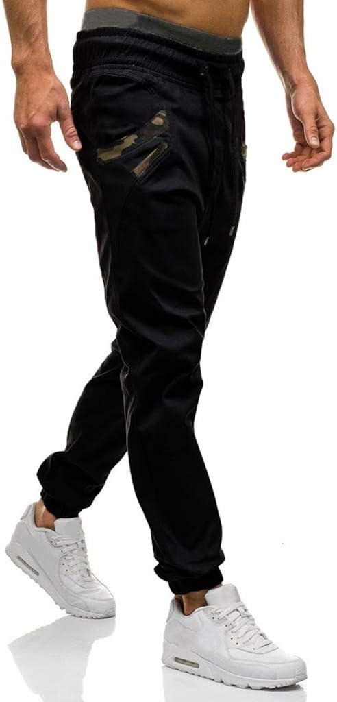 WINJIN Homme Pantalon Casual Cargo Chino Jeans Sport ...