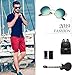 Menton Ezil Fashion Round Style Vintage Sunglasses with Polarized Mirrored Lenses Shiny Eyewear Steampunk Metal Spring Frame Spring with Gold Frame Green Lens