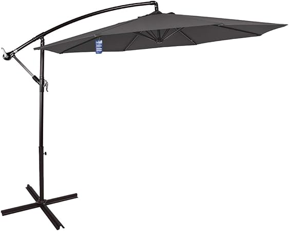 Amazon Com Sundale Outdoor 10 Feet Aluminum Offset Patio
