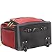 Lucas Cabin Luggage Collection - Small Lightweight 16 Inch Under Seat Bag - Garment Briefcase for Men & Women - Carry On Suitcase with 2- Rolling Spinner Wheels (Black)