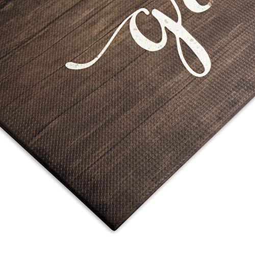 20"x55" Oversized Cushioned Anti-Fatigue Kitchen Runner Mat (Grateful)