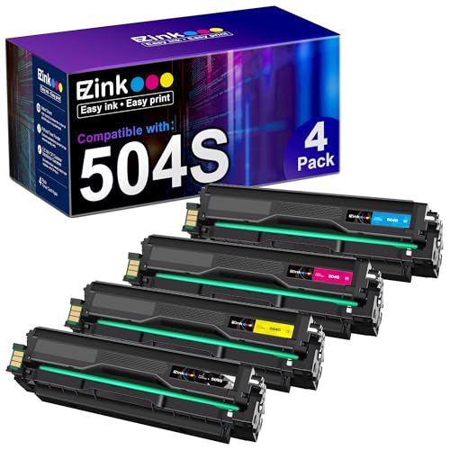 E-Z Ink Compatible Toner Cartridge Replacement for Samsung 504 504S CLT-K504S C…