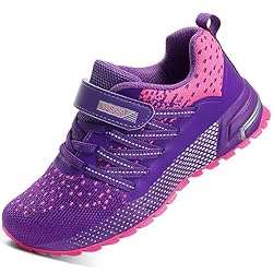 KUBUA Kids Sneakers for Boys Girls Running Tennis