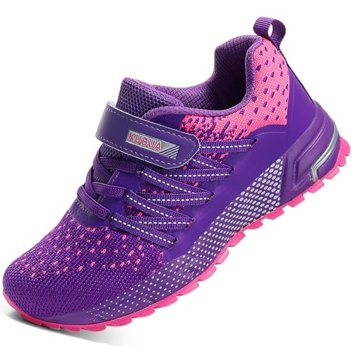 KUBUA Kids Sneakers for Boys Girls Running Tennis