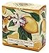 Lemon Citrus, Luxury Round, Beautifully Scented Shea Butter Soap Bar, Made in England, Triple Milled. Environmentally Friendly (Green). 3.5oz.