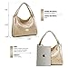 ANA LUBLIN Women‘s Leather Handbag Ladies Tote Bag Top-Handle Purse Shoulder Crossbody Bag