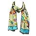 Wrapables Vibrant 100% Silk Long Scarf 51