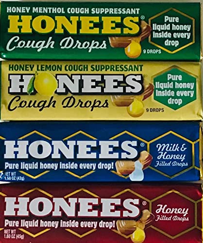 Honees Honey Drops Variety Bundle 1 of each Flavor