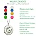 JAOYU Essential Oil Diffuser Animal Necklace Aromatherapy Pendant Stainless Steel Perfume Locket Butterfly Jewelry For Women & Girls