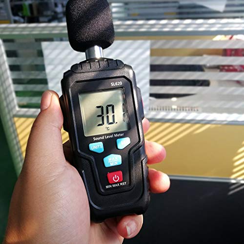 Zyj Sound Level Meter Recorder 30-135dB High Precision Household Noise Measurement Level Meter Detector Diagnostic Tool