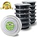 DuraHome - XL Meal Prep Containers with Lids - 48oz. (9