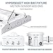 HyperSelect LED High Bay Light Fixture, 110W (400W Equiv.), 2ft Linear, Dimmable, 14600 Lumens, Motion Sensor Compatible, 5000k, Garage, Warehouse, Industrial, Shop Light, UL-Listed - Pack of 2