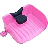 Portable Shampoo Basin for Kids, Baby, Children,Tear Free Hair Washing Basin Tray at Home (Pink)