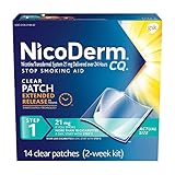 NicoDerm CQ Clear Nicotine Patch 21 milligram 14