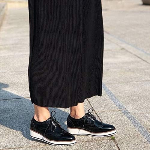 Amazon シュガーシュガー Sugar Sugar 春夏 厚底シューズ シルバー ウイングチップレースアップシューズ ブラックエナメル Bl E L 24 0 シューズ バッグ